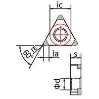 PCBN Cutting Tools (Tool Bits for Turning), TNGA